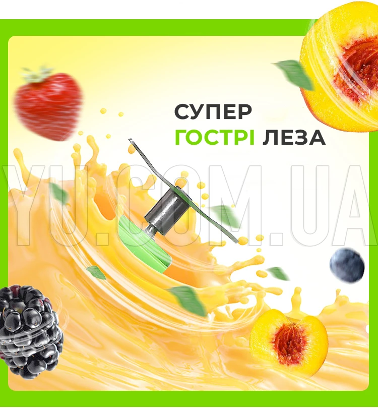 Фитнес-блендер Smart Juice Cup миксер шейкер с USB Фитнес-блендер Smart Juice Cup миксер шейкер с USB